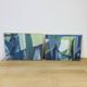 Suite de tableaux contemporaines style abstrait