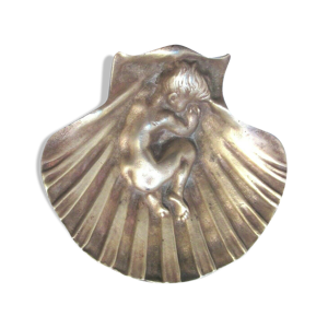 Vide-poche cendrier bronze