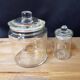 Duo glass candy boxes