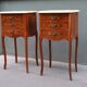 Pair of Louis XV style bedside tables