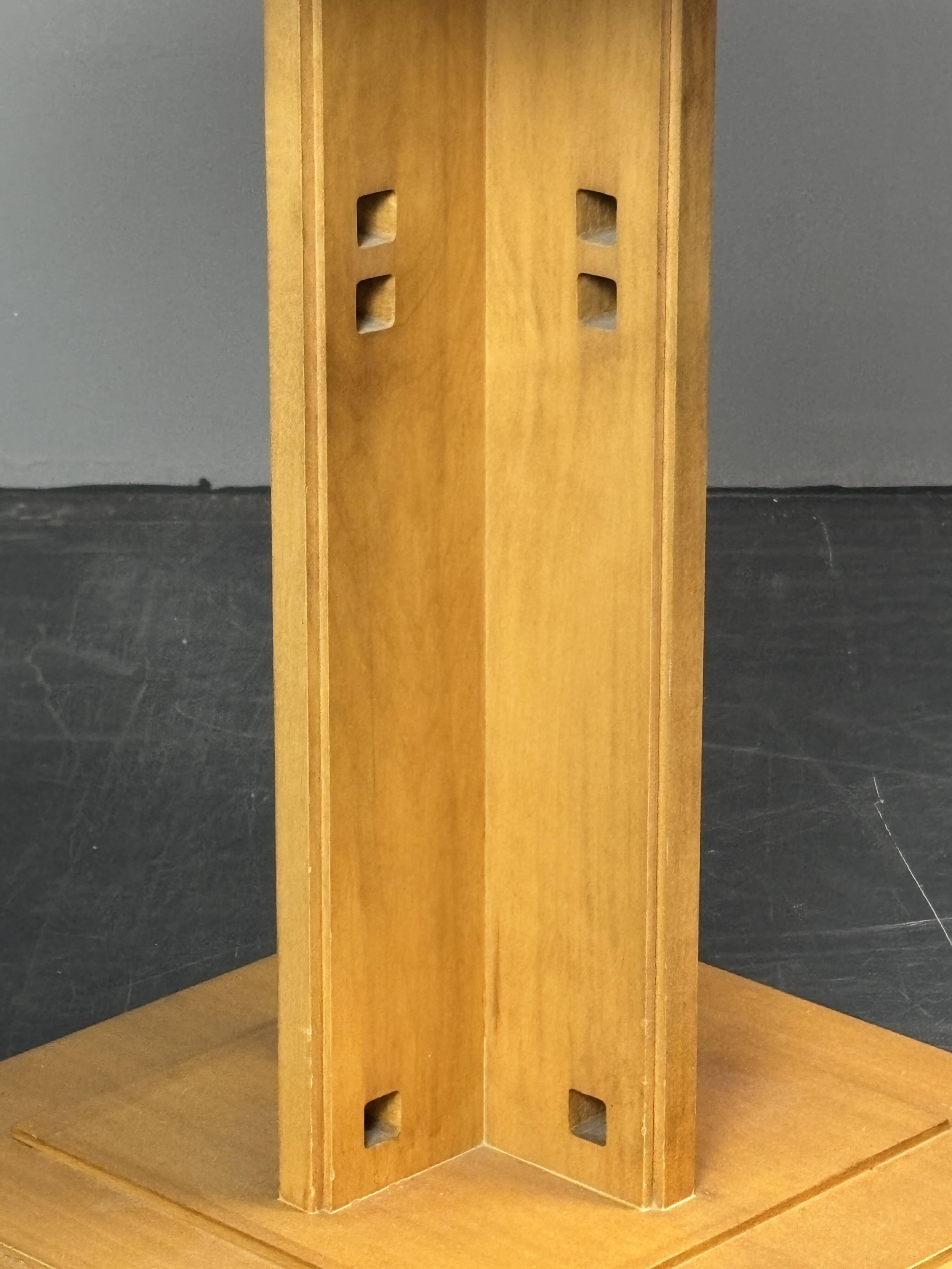 Postmodern side table by Umberto Asnago Giorgetti, Galaxy serie Italy 1980s
