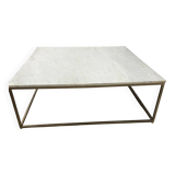 Marble coffee table