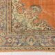 6x9 Cinnamon Orange Classic Vintage Rug, 188x262 Cm