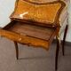 Secretary Bonheur du Jour Louis XV in rosewood and walnut 1870-1900