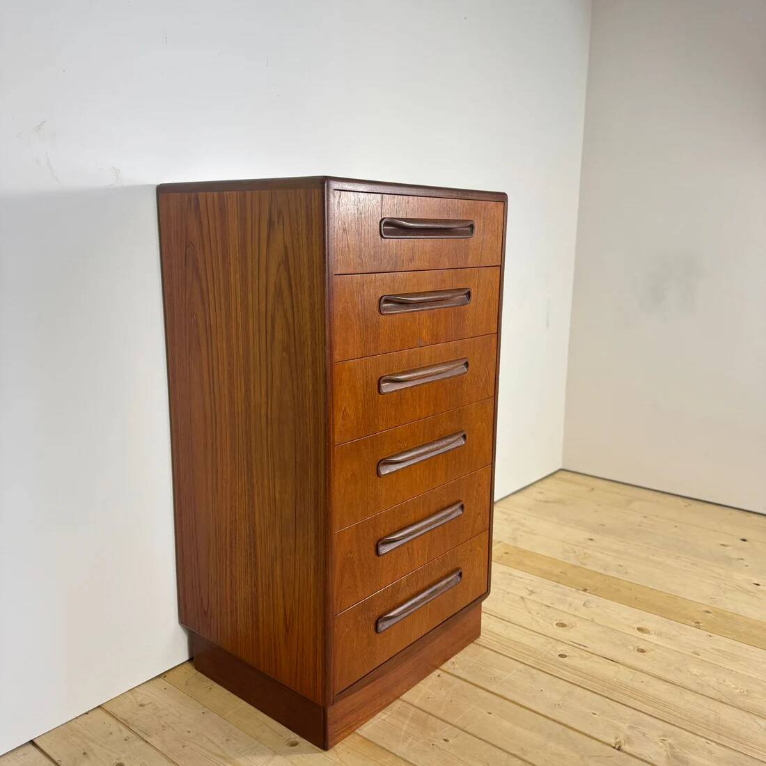 G-Plan teak chest of drawers – Mid-century elegance of British design