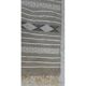Traditional handmade grey hallway carpet  200x60cm