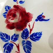 4 assiettes creuses vintage de K&G Luneville modèle Chantal 220516