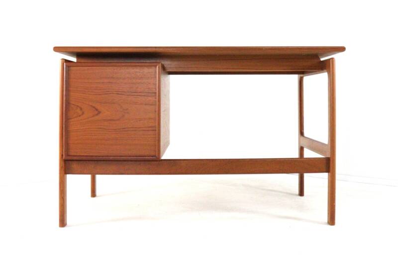 Bureau pour femme Gasvig / GV Møbler - design danois - teck - moderne du milieu du siècle