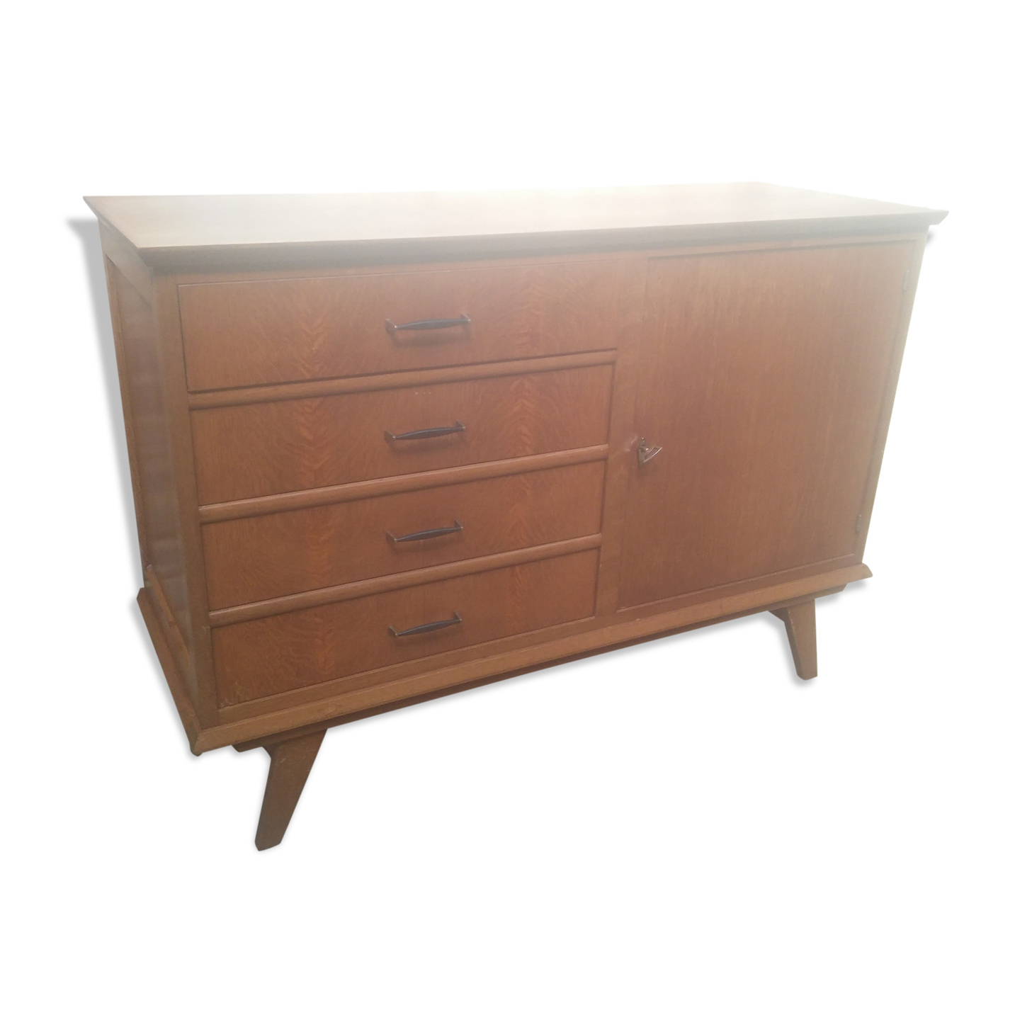 Scandinavian dresser with compass feet