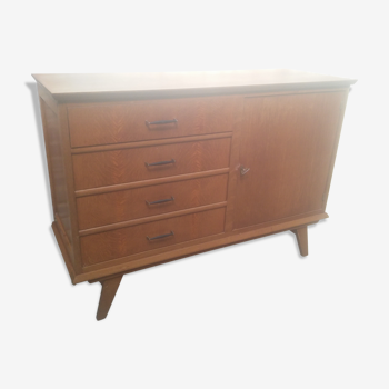 Scandinavian dresser with compass feet