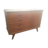 Commode scandinave aux pieds compas