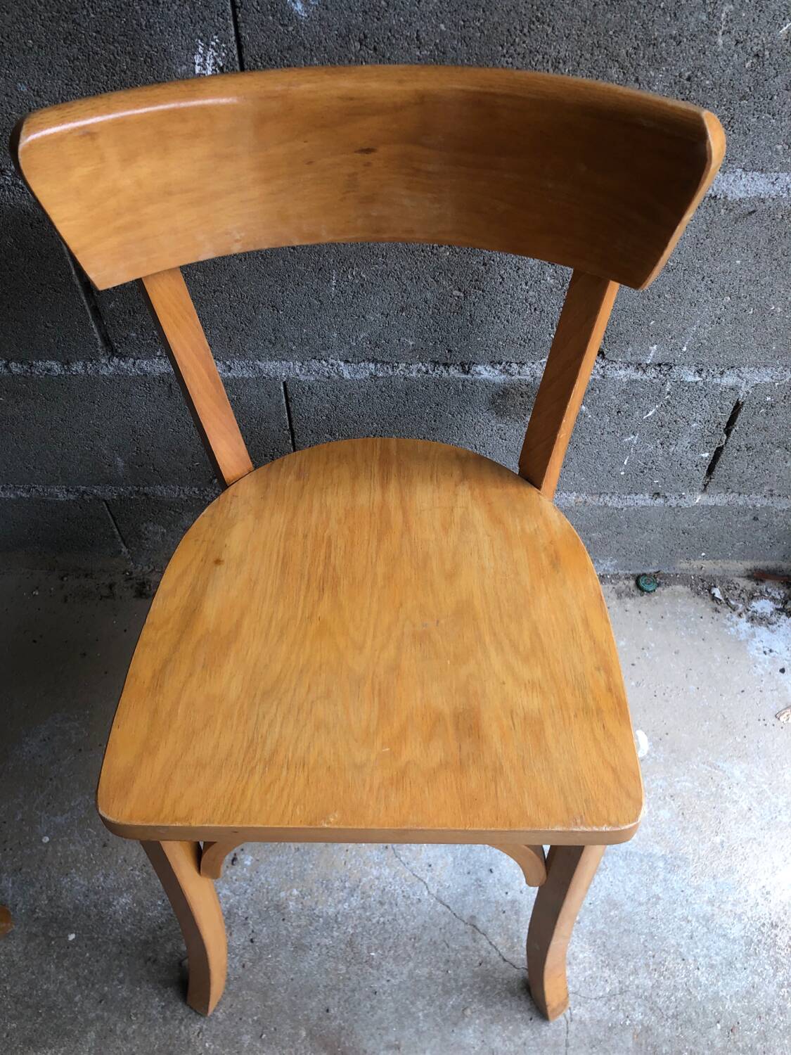 Lot de 6 chaises bistrot Baumann vintage