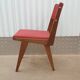 Ensemble de quatre chaises maurice pré 1950