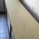 Yellow formica sideboard