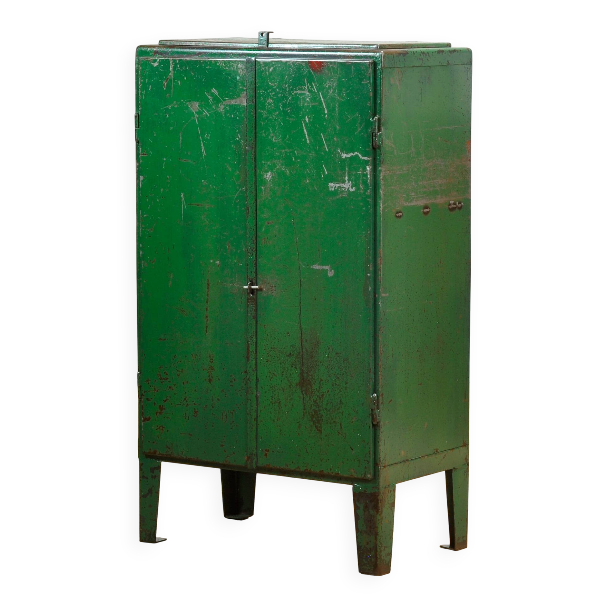 Iron Industrial Cabinet, 1970s