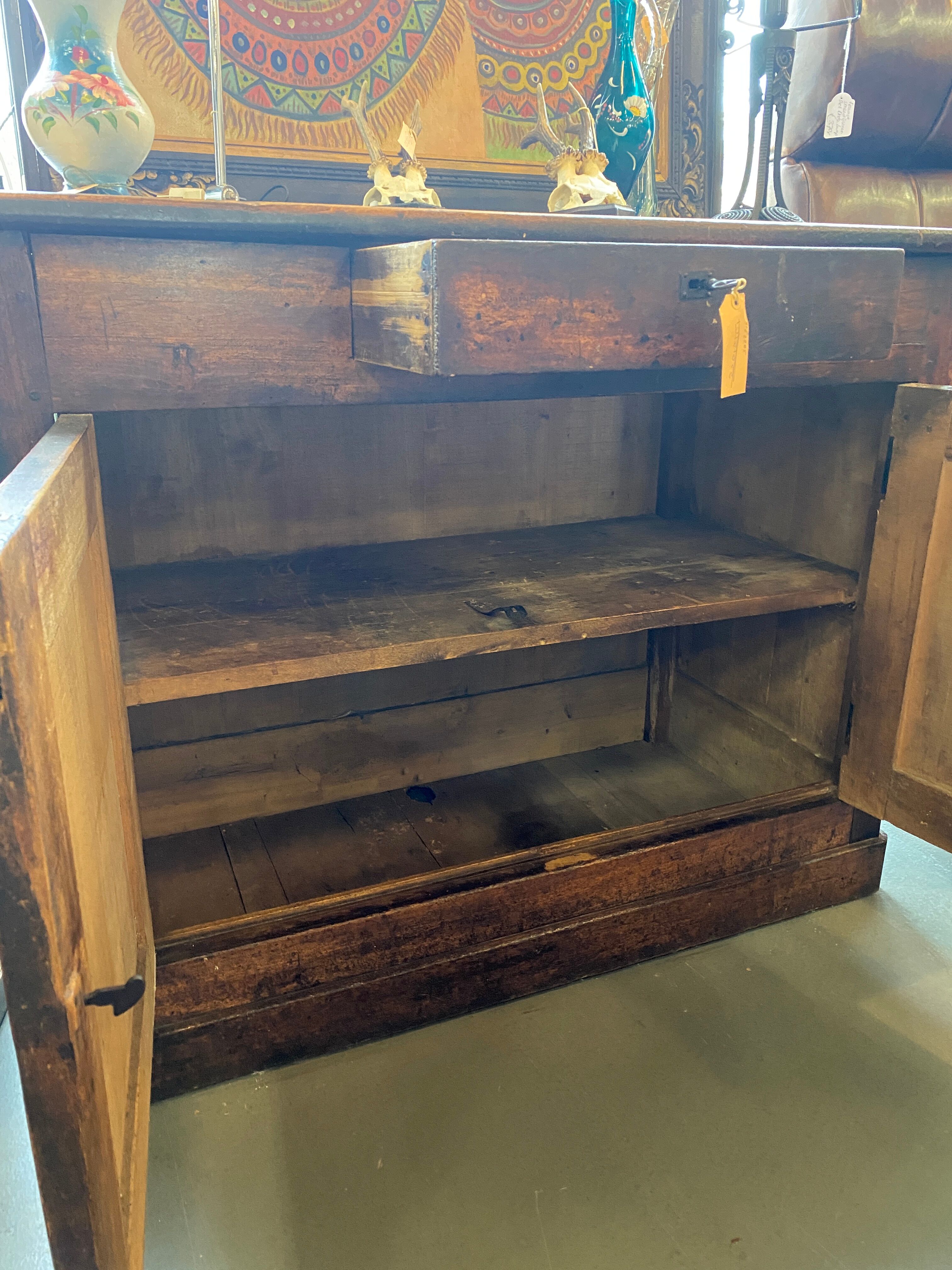 Old French chest of drawers, mid-1800s