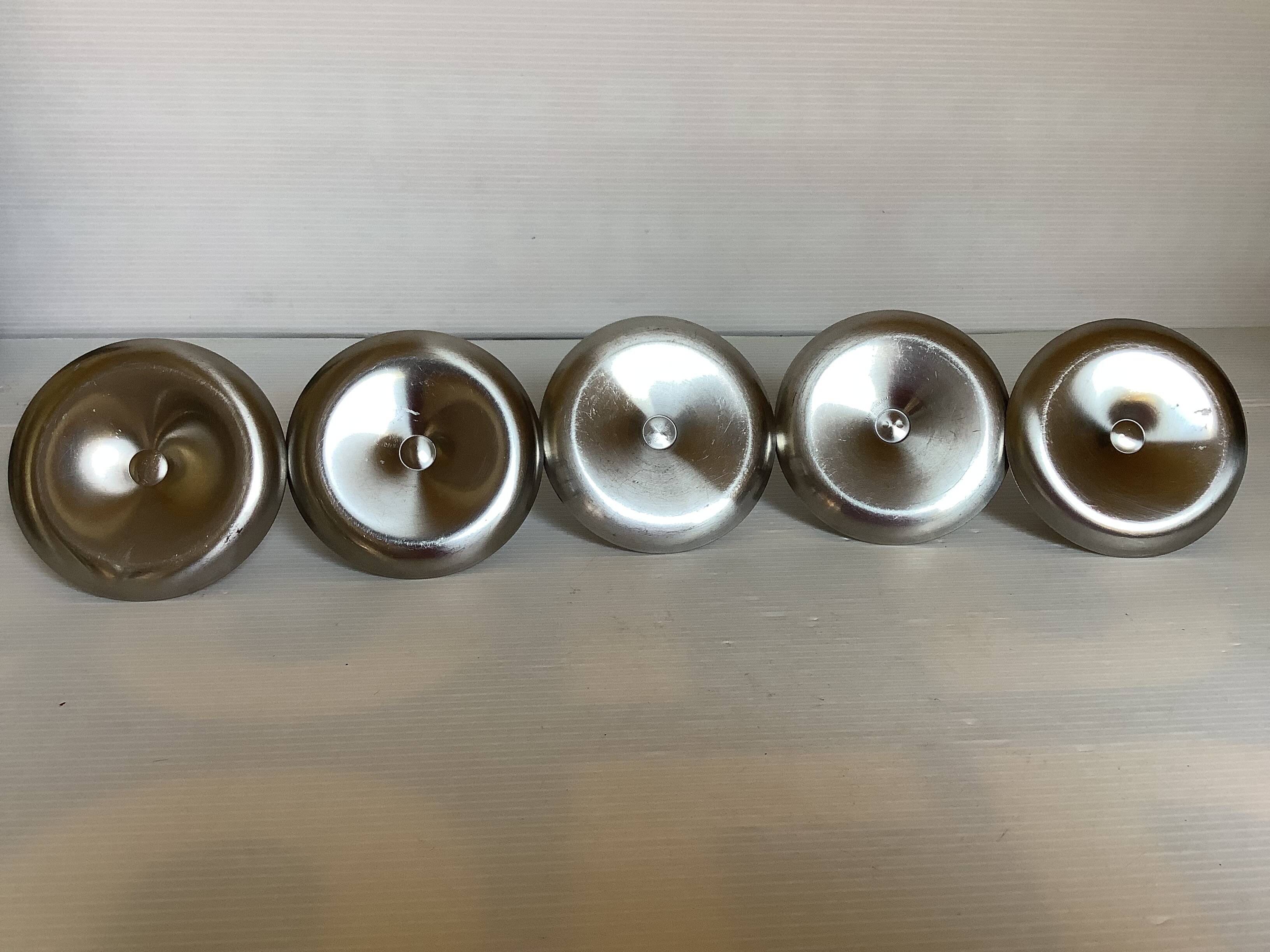 Five Scandinavian Norway egg cups