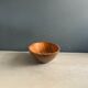 Vintage teak bowl / catchall