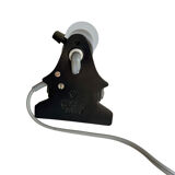 Clip-on small bedside lamp, Buchleseleuchte Germany 1950s