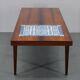 Mid-century Danish Haslev Mobelsnedkeri coffee table, ceramic tile inlay, 1960s