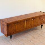 Walnut art deco sideboard