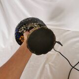 Tiffany style lamp, leaded stained glass, art nouveau.