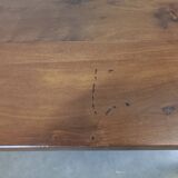 Large walnut bistro table