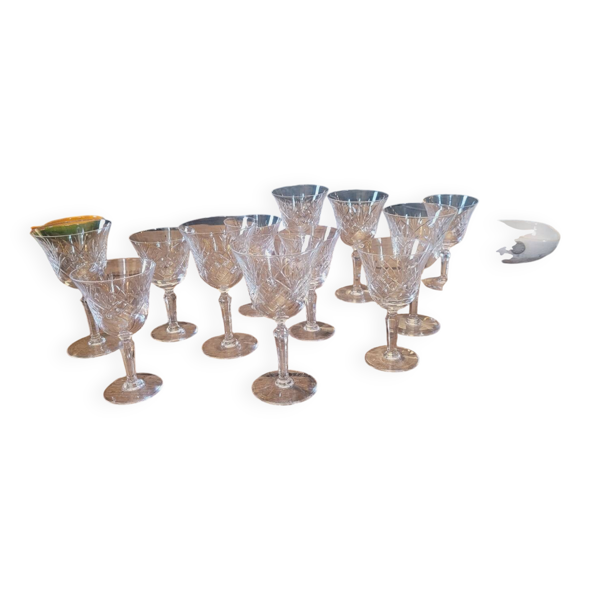 70's stemmed glasses