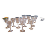 70's stemmed glasses