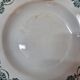 Earthenware plates nineteenth, Céranord St Amand