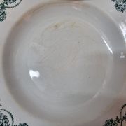 Earthenware plates nineteenth, Céranord St Amand