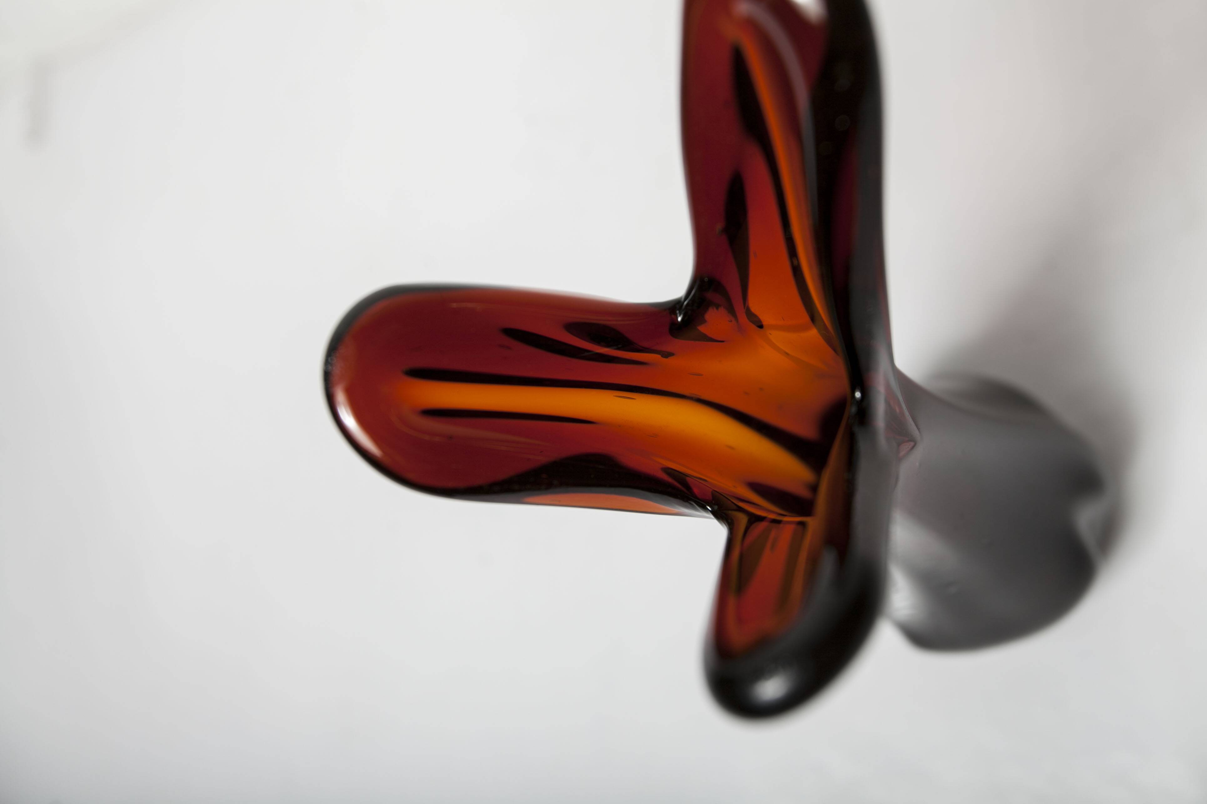 New look vase h28.5cm Murano glass 1970