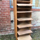 Old  clamshell filing cabinet 1950