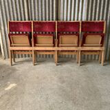 4 theatre chairs