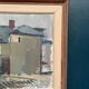 Original Swedish Oil on Canvas – “Sage House” by Gustav‑Adolf Johansson – Signed – Vintage & Framed