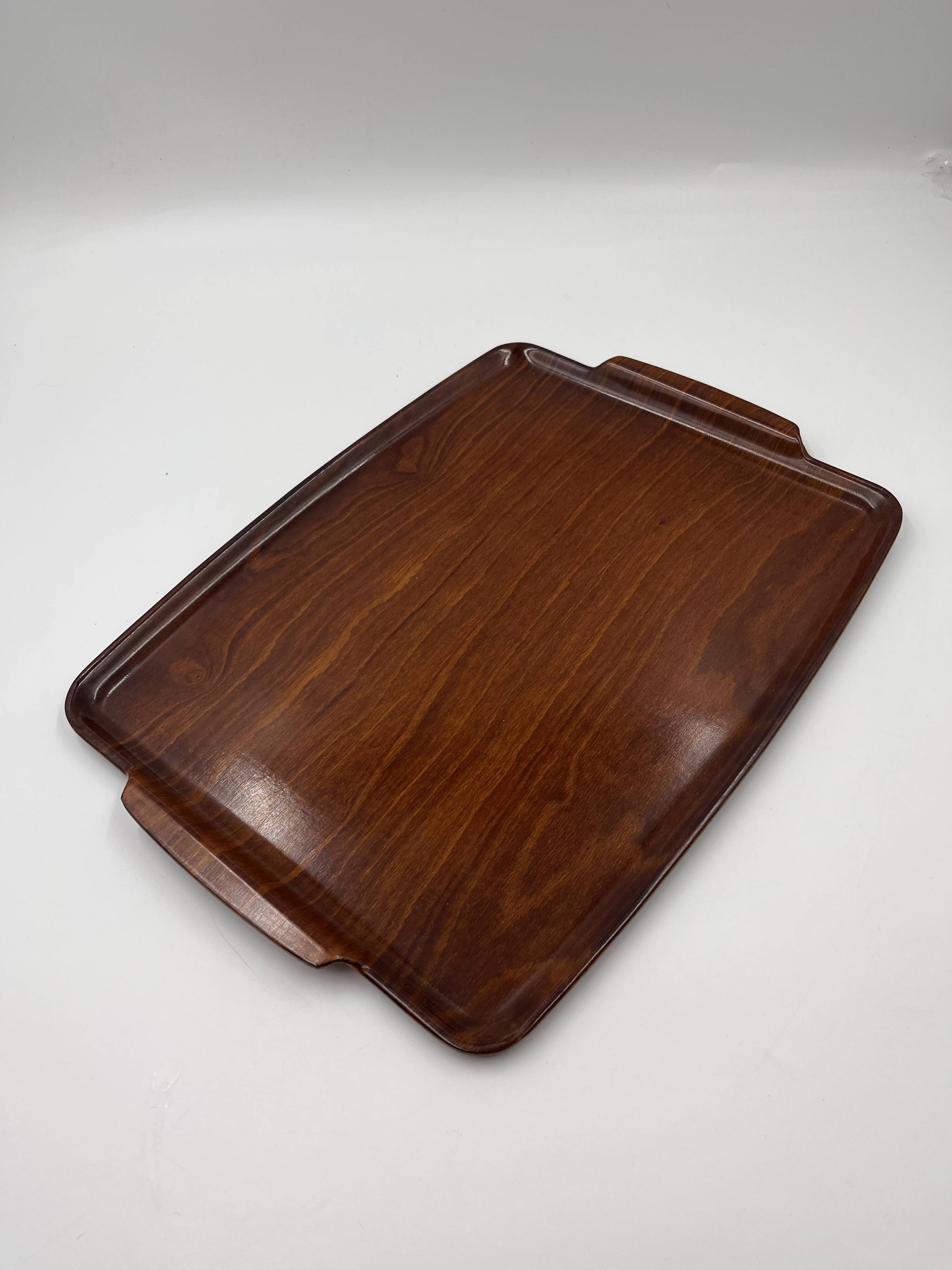 Gerlinol Vintage Walnut Serving Tray
