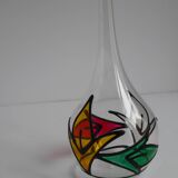 Vase soliflore en verre soufflé