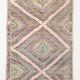 Tapis Kilim oriental bleu et vert