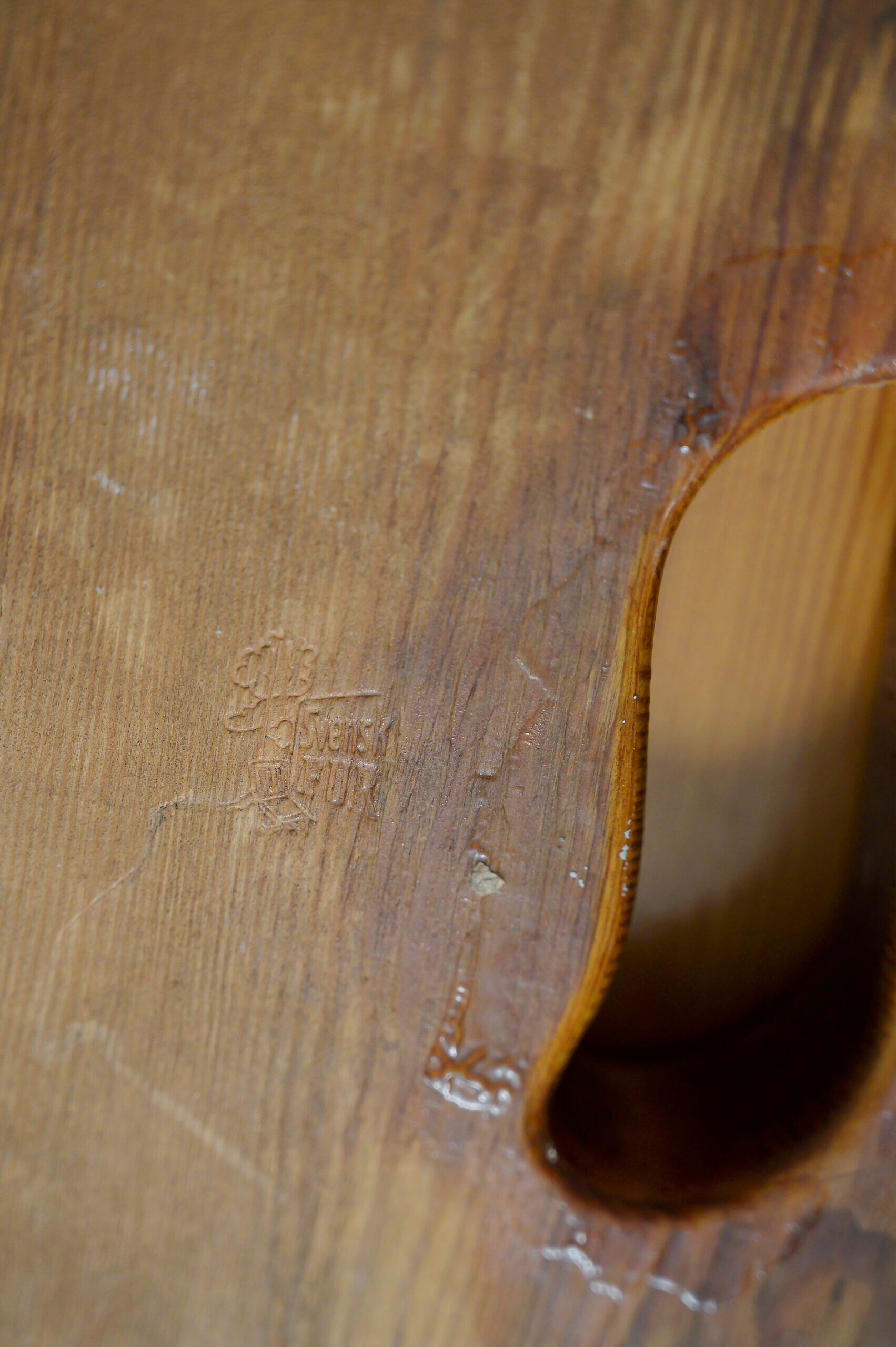 Swedish desk and stool by Göran Lalmvall 1940/50