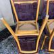 Chaises bois blond vintage années 60
