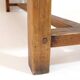 4-seater solid wood bench from the 70s-80s.