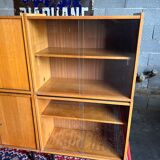 Modular vintage showcase library modernist style / Minvielle - 50s/60s