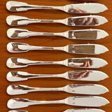 Christofle modèle cluny couverts à poisson ,12 fourchettes ,12 couteaux très bon état