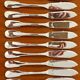 Christofle Cluny model fish cutlery, 12 forks, 12 knives, very good condition