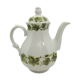 Old coffee maker Wunsiedel Bavaria porcelain vine pattern