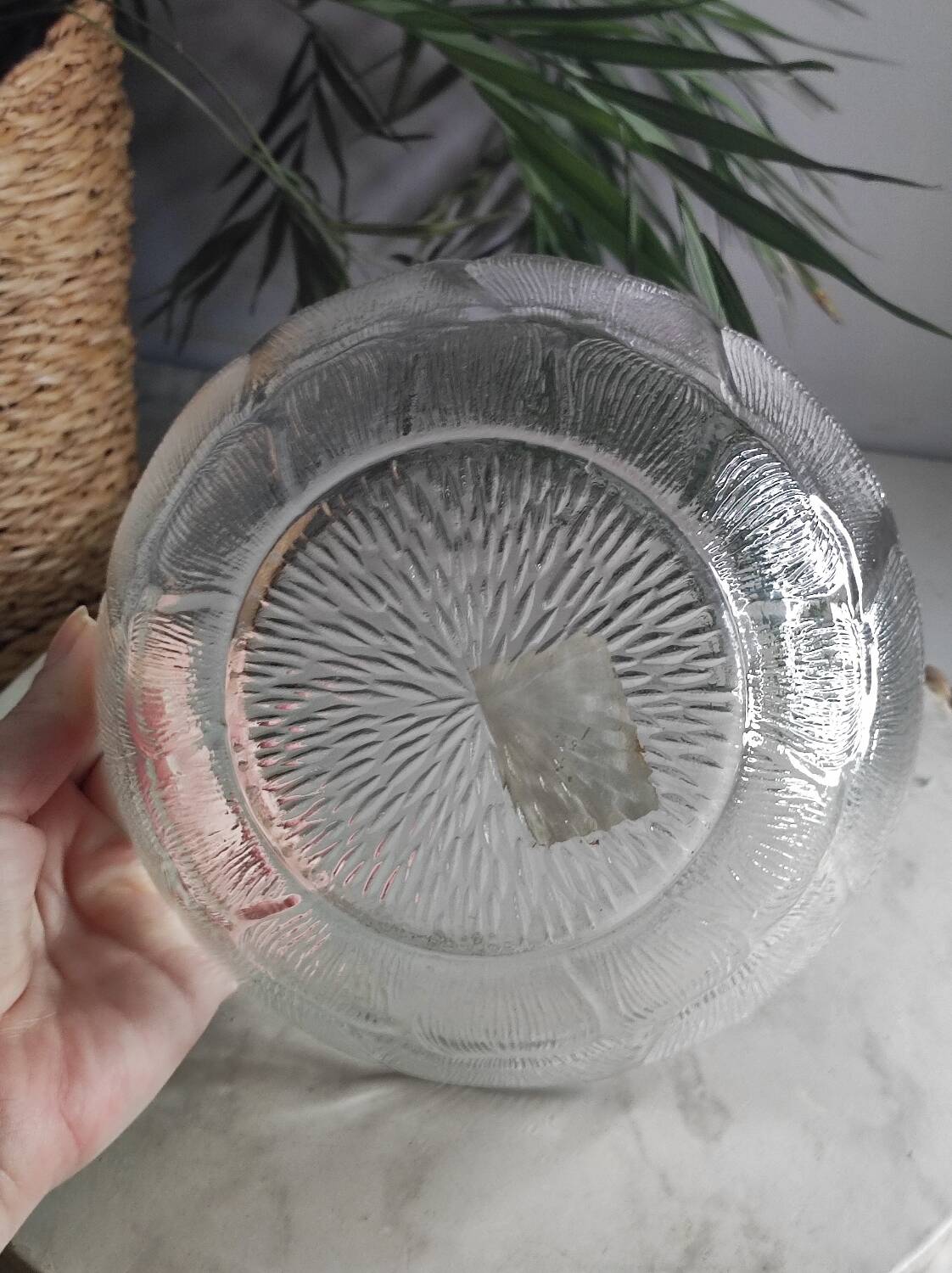 Mini saladier en verre