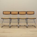 Set of four chairs, Bauhaus design, 1960s, production: Italy