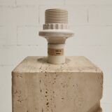 Travertine table lamp, 1970