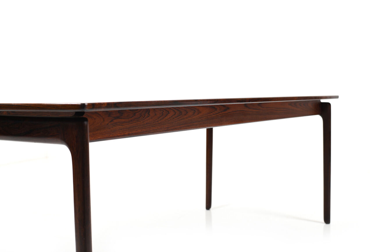 Danish rosewood sofa table by Ole Wanscher