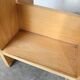Pair of pine stools or bedside tables, mountain furniture, 1950s